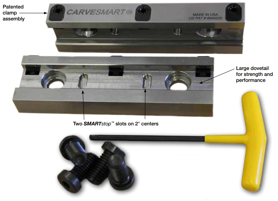 CARVESMART 8 inch steel-master-jaws-50000