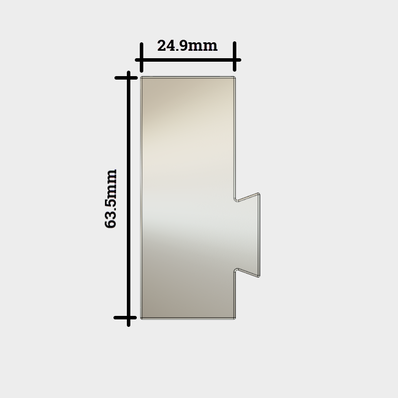 Carvesmart Aluminium Jaw Stock CXCS6936