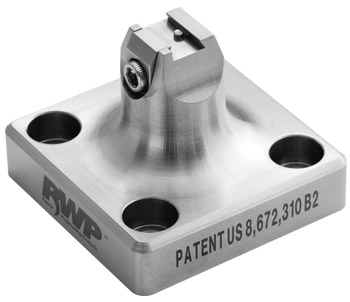 Stainless Steel 0.281"W  x 0.0781"H Dovetail Fixture